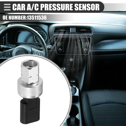 A/C Pressure Transducer Valve Metal Black for Buick Encore (2020–2022)