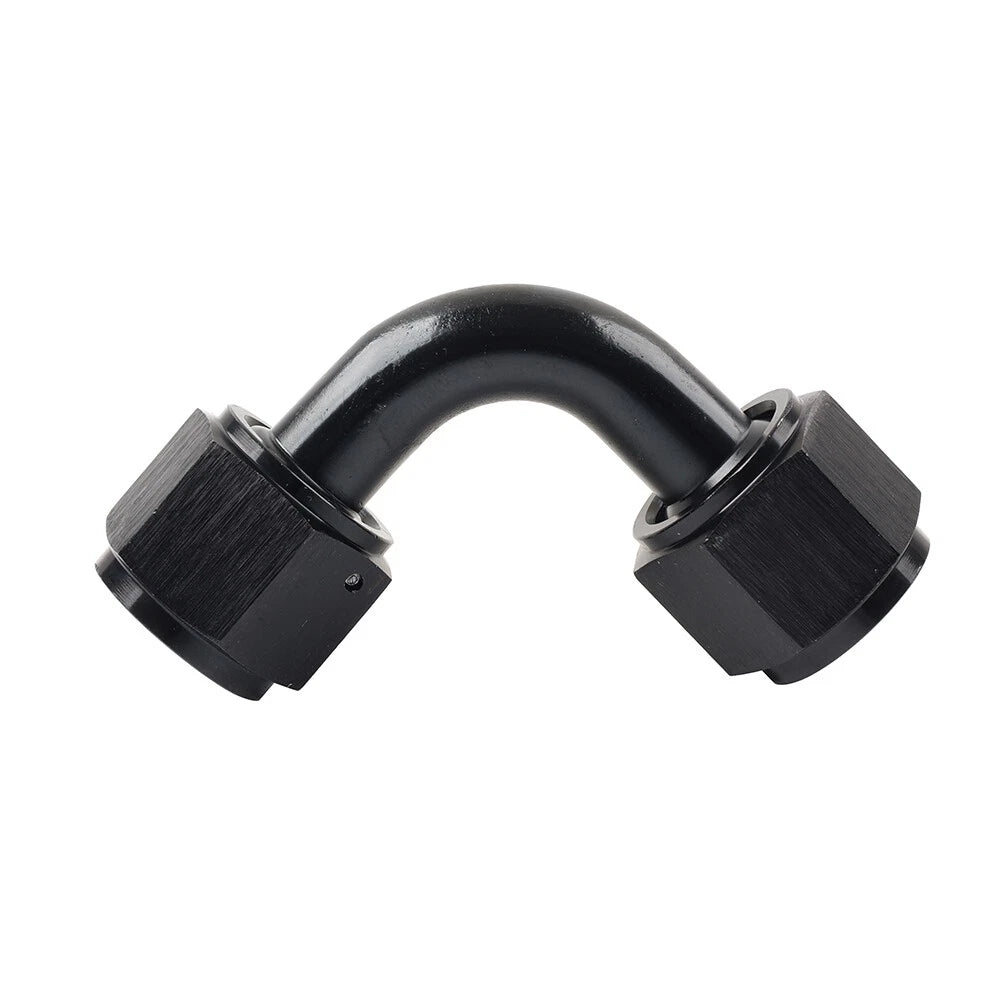 90 Degree Swivel Coupler Union Fitting Adapter for 8AN Female Connector