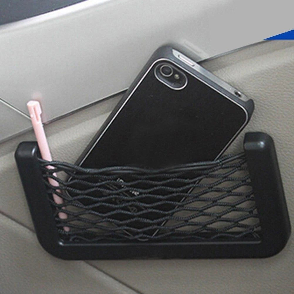 Storage Bag Holder for Car Seat Side Mesh Elastic Net