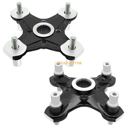 2PCS Front/Rear Wheel Hubs & Studs for Can-Am Renegade 500 570 650 800 850