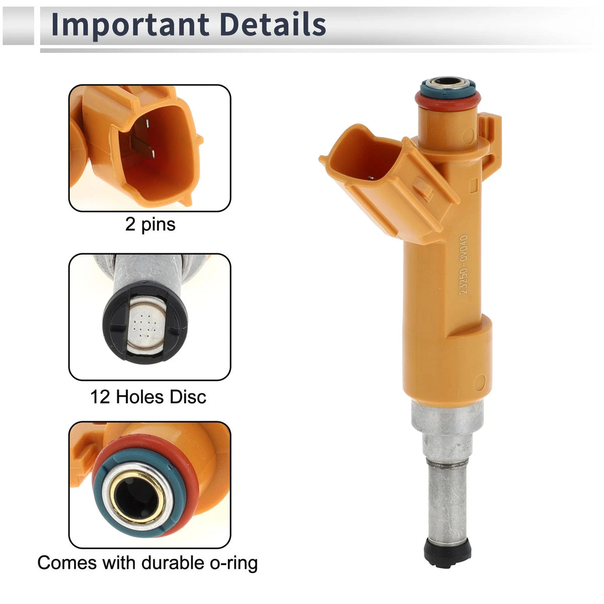 Fuel Injector 23250-0V040 for Toyota Camry (2007-2011)