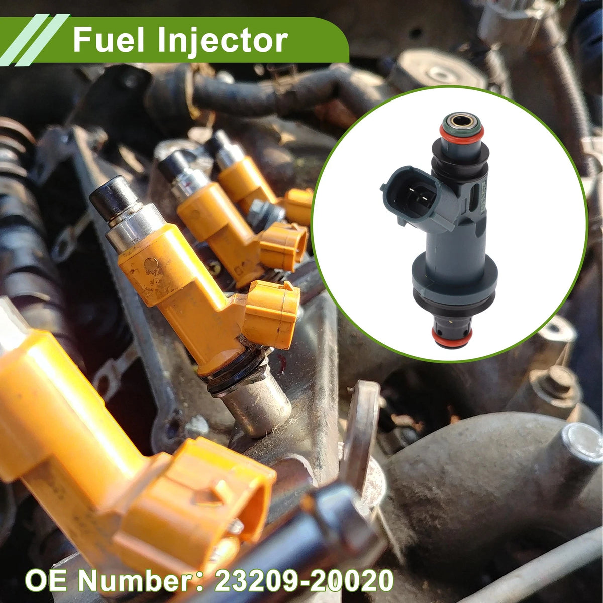 Fuel Injector 1 Pc for Toyota Camry LE XLE 3.0 (1998–2003)