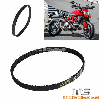 Black Rubber Camshaft Timing Belts for DUCATI HYPERMOTARD (2019-2020)