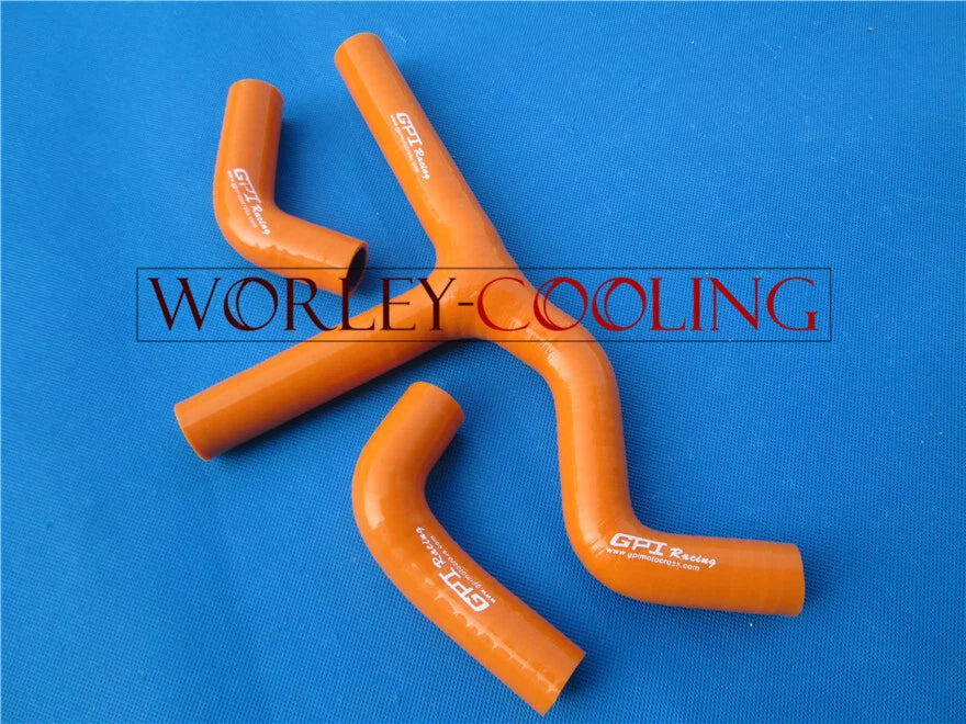 Silicone Radiator Hose for KTM 450SX 525SX (2003-2006) - Orange