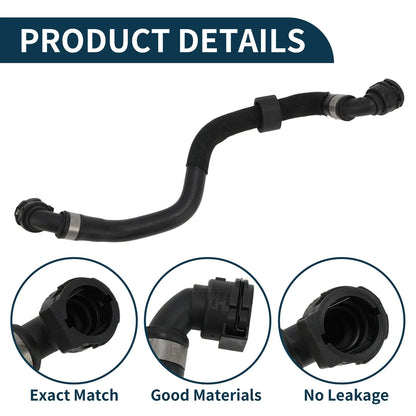 Radiator Hose Heater Hose for BMW X5 (2010-2010) Black