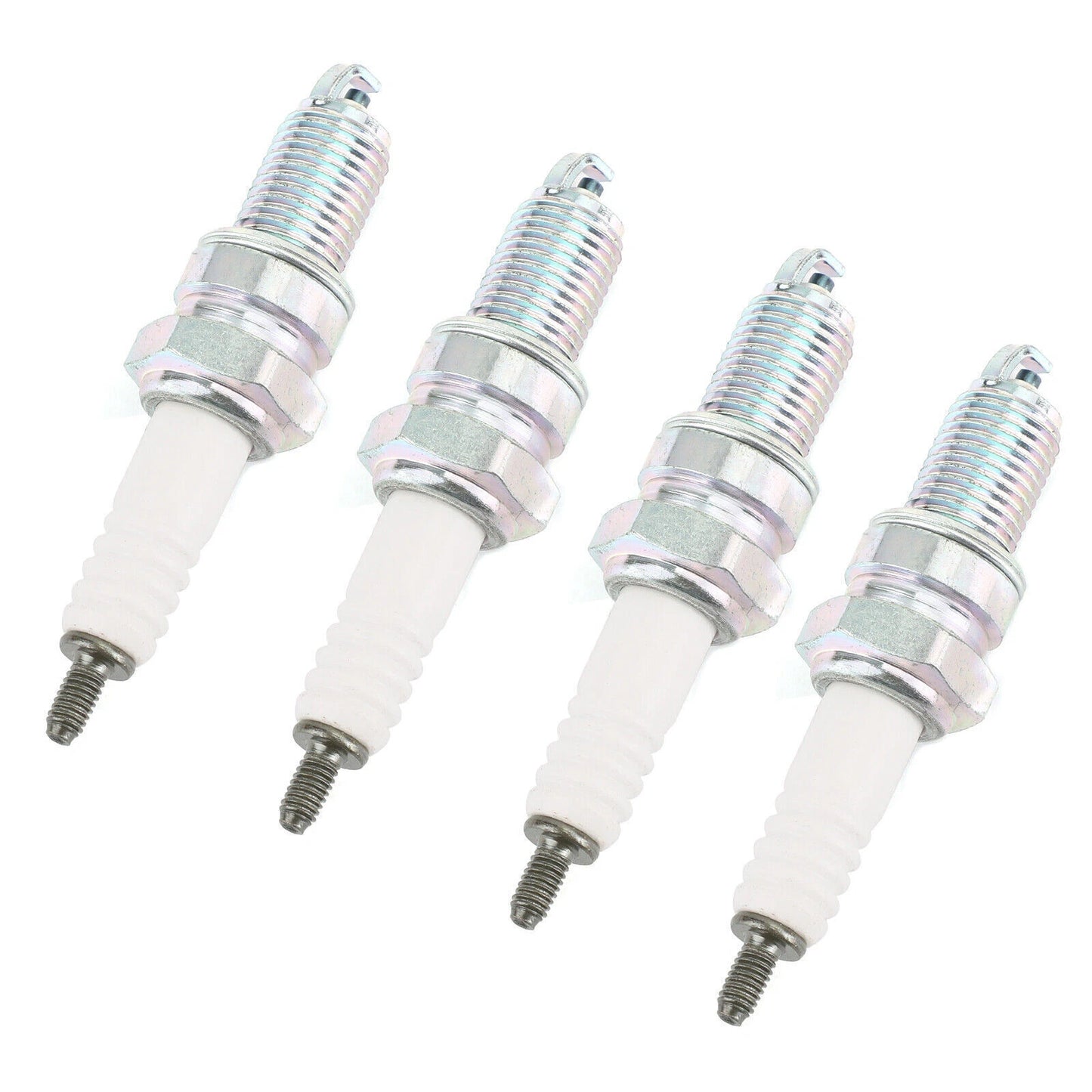 4 x Spark Plugs for Honda VF1100 Magna, Sabre, VT750C, GL1200, GL1100 (1982-1989)
