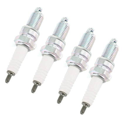 4 x Spark Plugs for Honda VF1100 Magna, Sabre, VT750C, GL1200, GL1100 (1982-1989)