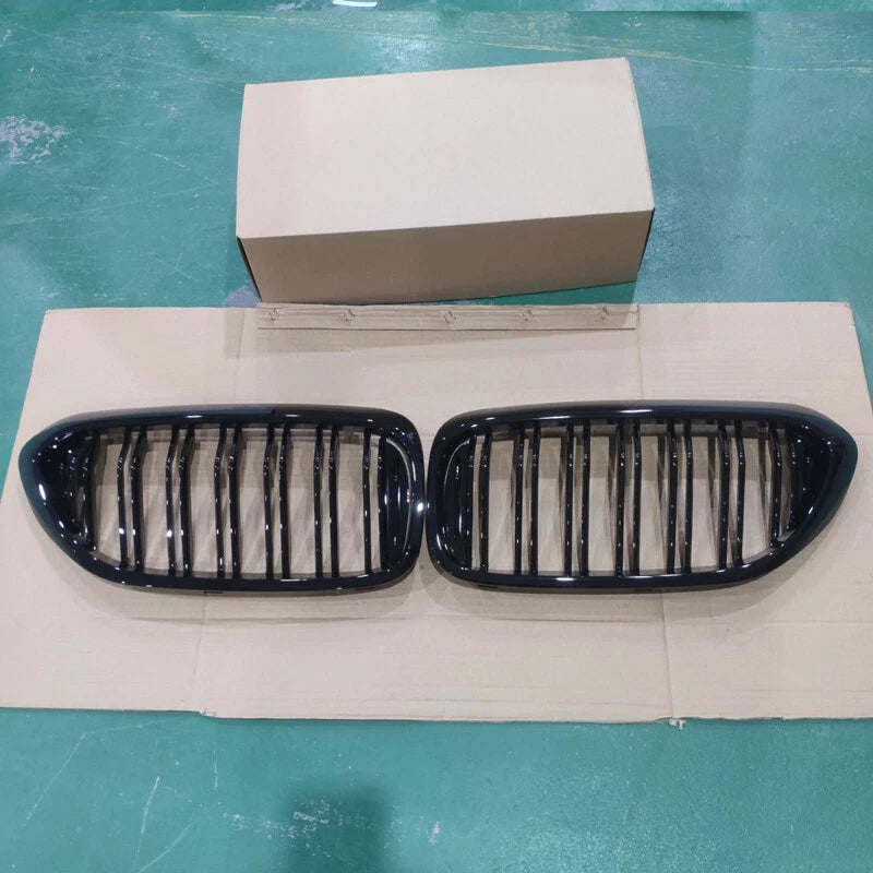 Gloss Black Front Bumper Grill for BMW 5 Series G30 G31 M5 540i 550i (2017-2019)