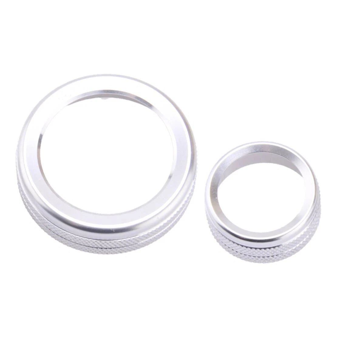 4x 4WD Headlight Switch Knob Cover Trim Ring for Ford F-150 (2009-2014)