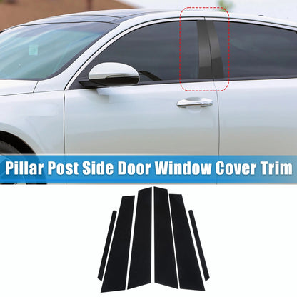 6 x Car Pillar Post Side Door Window Cover Trim for Kia Optima (2011-2015)