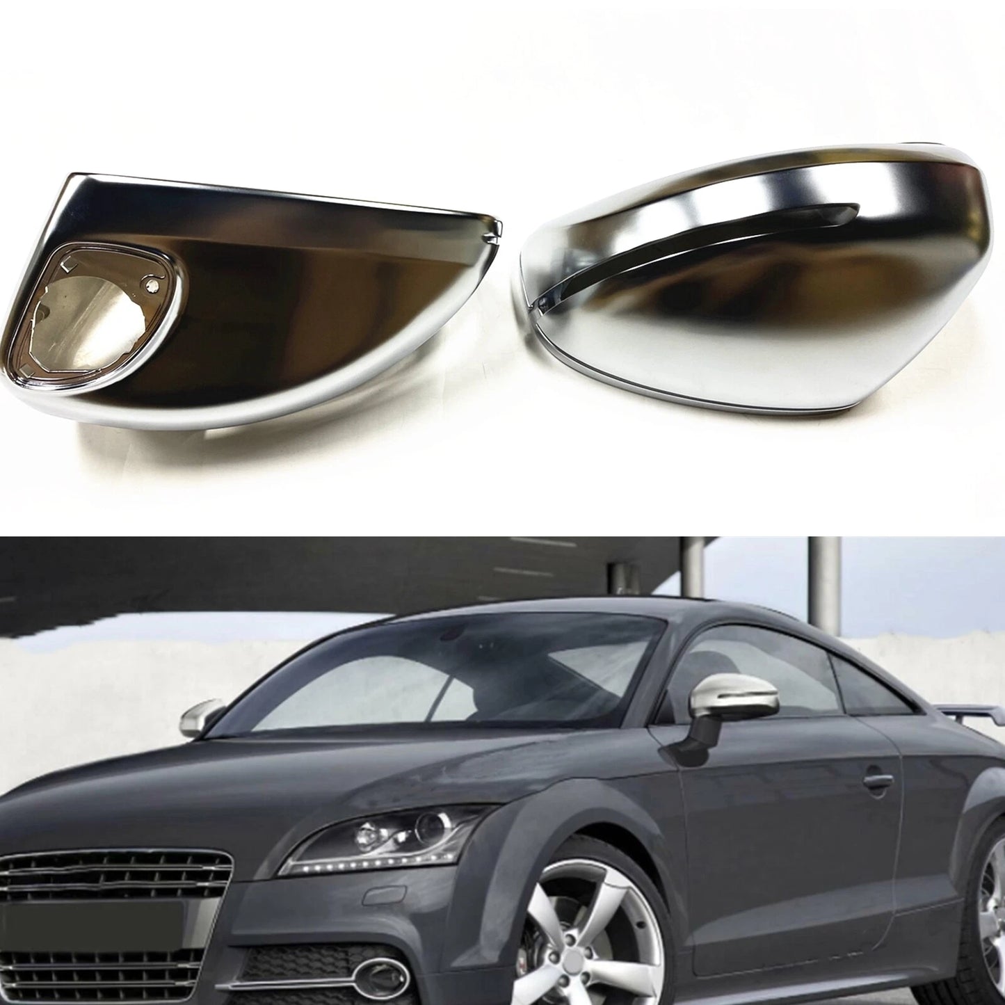 Rearview Mirror Cover for Audi TT TTS TT RS 8J MK2 (2007-2014)