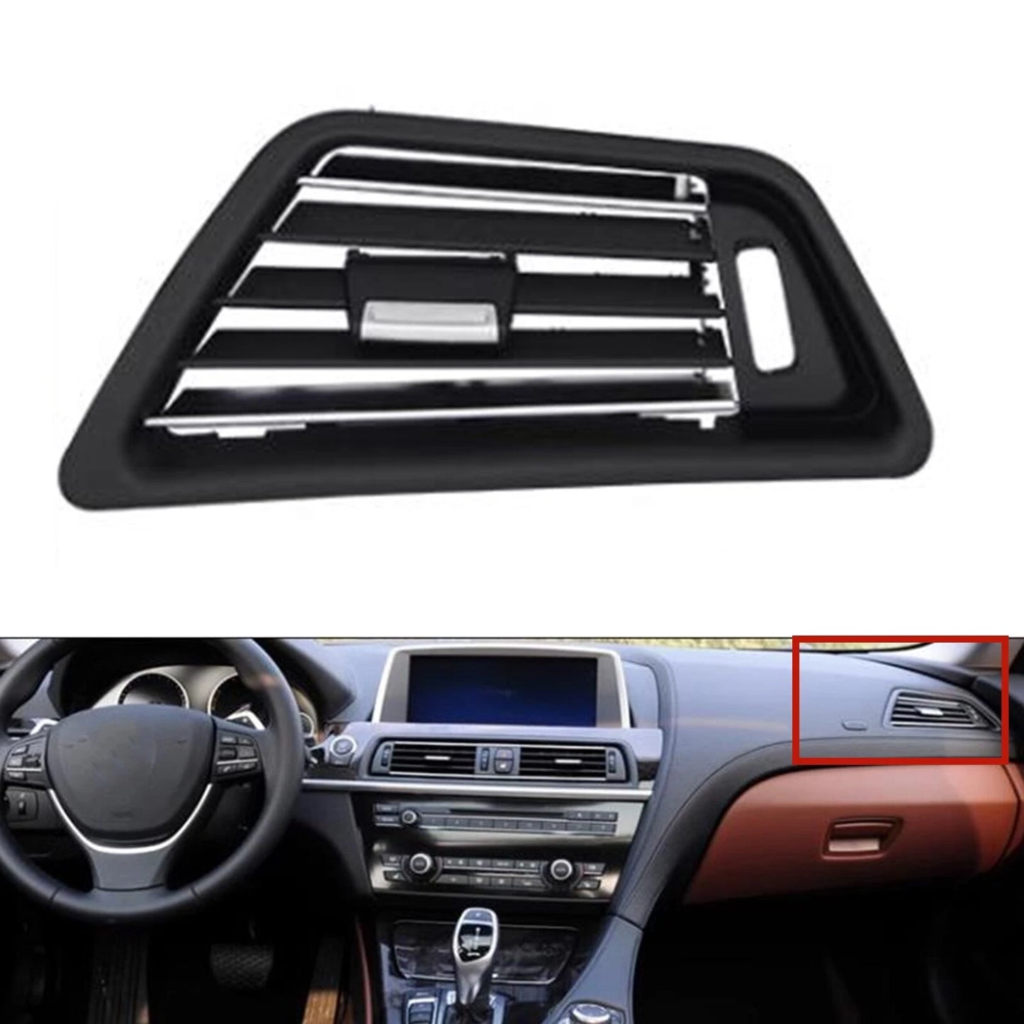 A/C Vent Outlet Grille Cover for BMW 6 Series F06 F12 F13 (2011-2017)