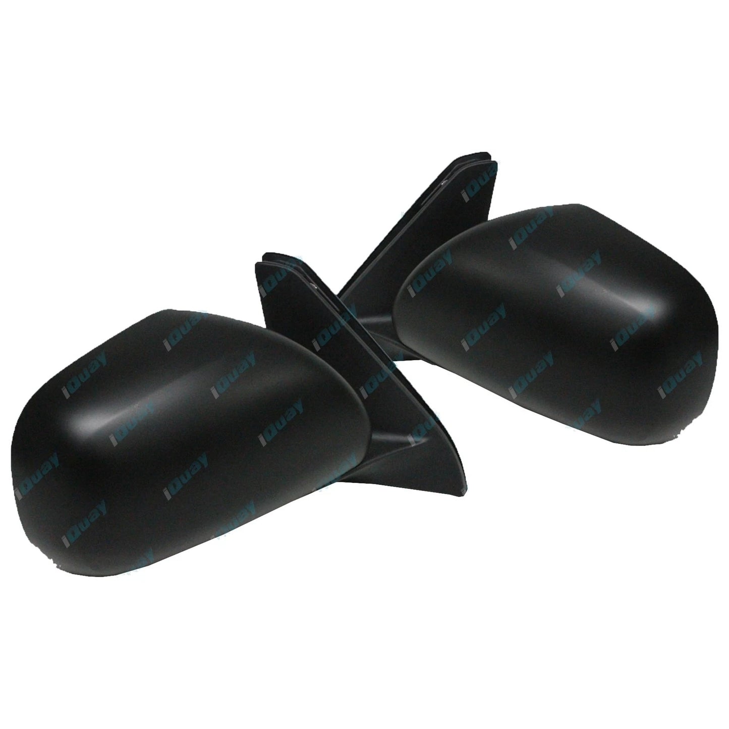 Black Electric Mirrors for Toyota Landcruiser Prado 120 Series (2002-2009)