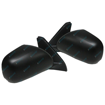 Black Electric Mirrors for Toyota Landcruiser Prado 120 Series (2002-2009)
