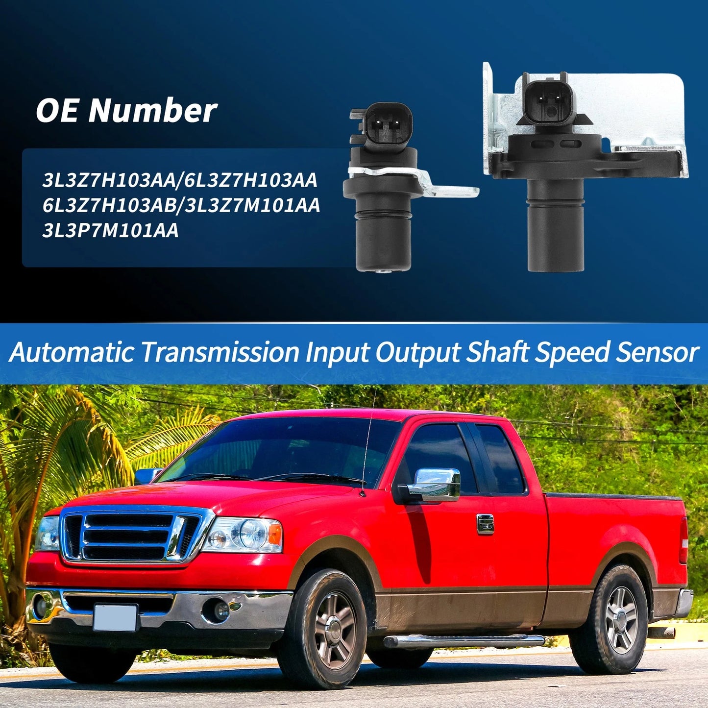 Transmission Input Output Speed Sensor for Ford F-150 4.6 (2004-2010)