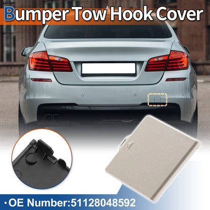 Rear Tow Hook Cover for BMW 5 Series (2011-2017) - Beige Metallic