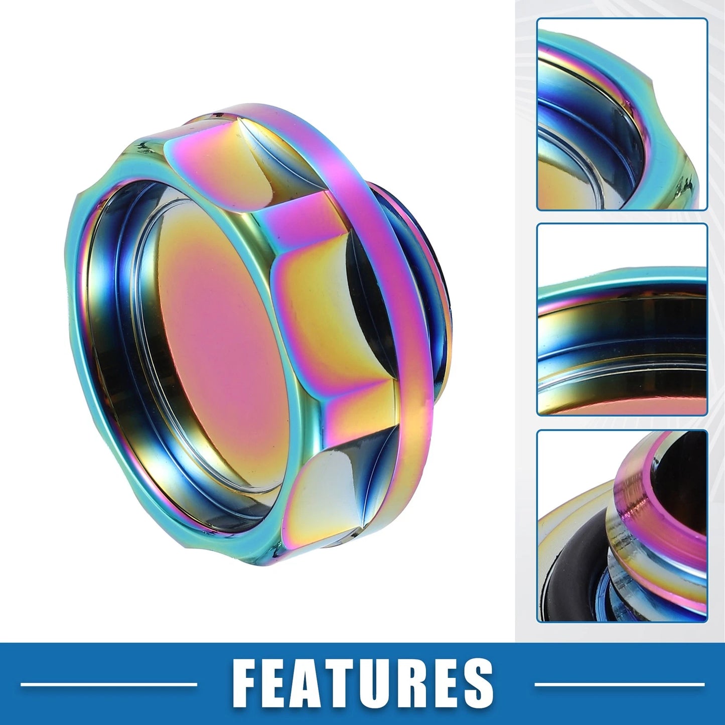 Oil Filler Cap Tank Cover for Honda Engine Multicolour