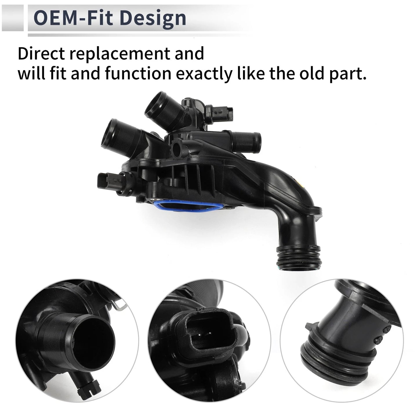 Engine Coolant Thermostat Housing for Peugeot 2008-2015