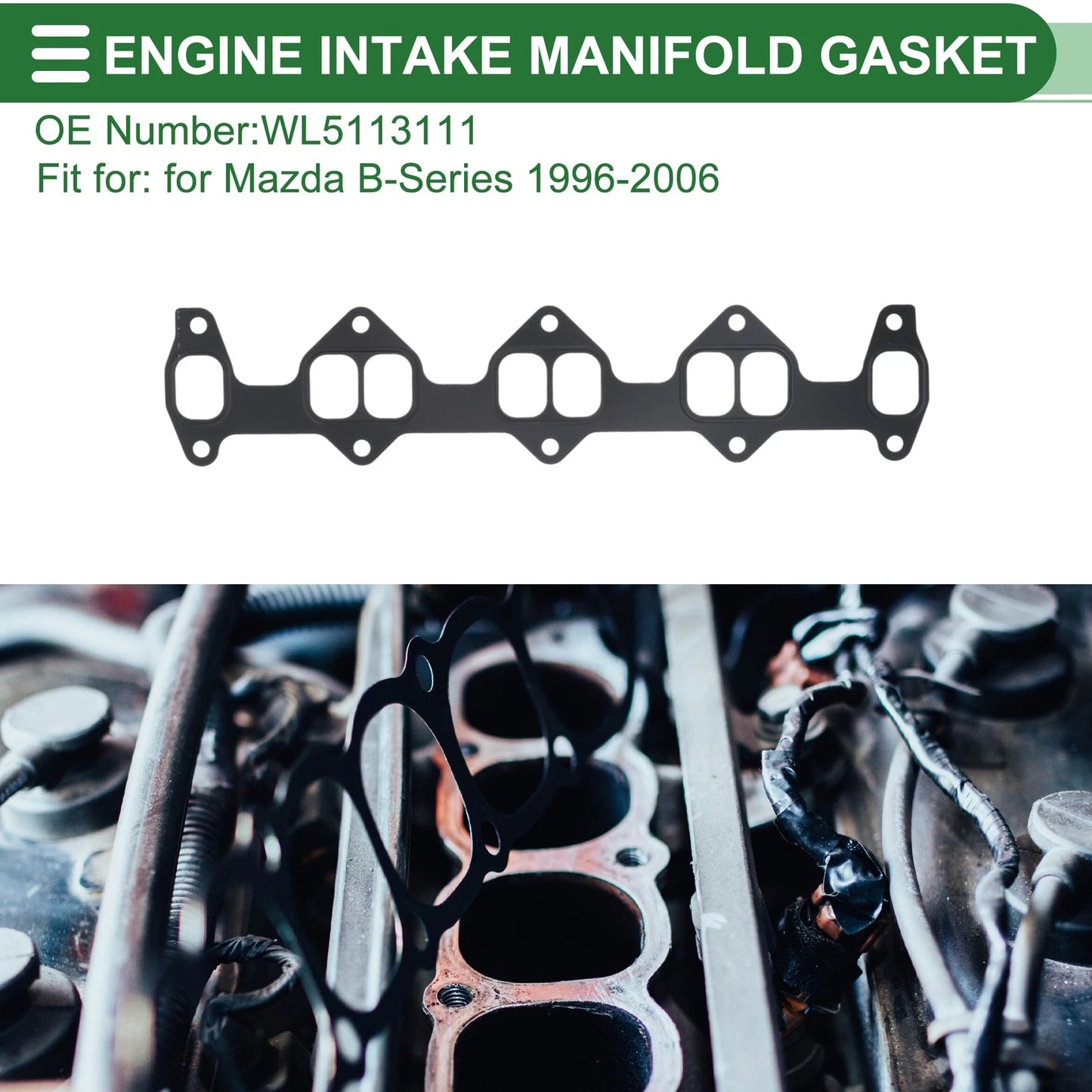 Intake Manifold Gasket for Mazda B-Series (1996-2006)