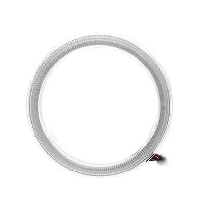 RGB COB Car Headlight Angel Eyes LED Halo Rings Lamp Kit 95MM