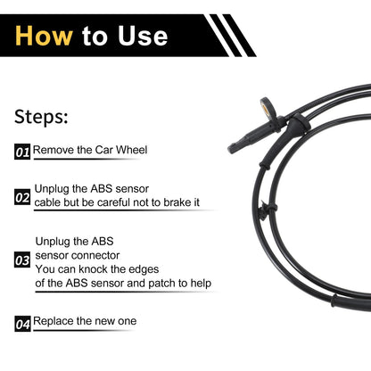 ABS Wheel Speed Sensor for Infiniti Fx35 Rear Left