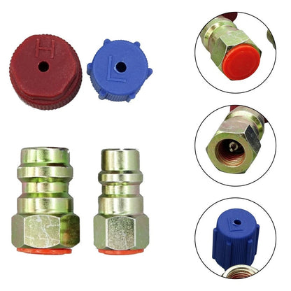 Adapter Connection Kit for Automotive A/C Systems R12 R134a