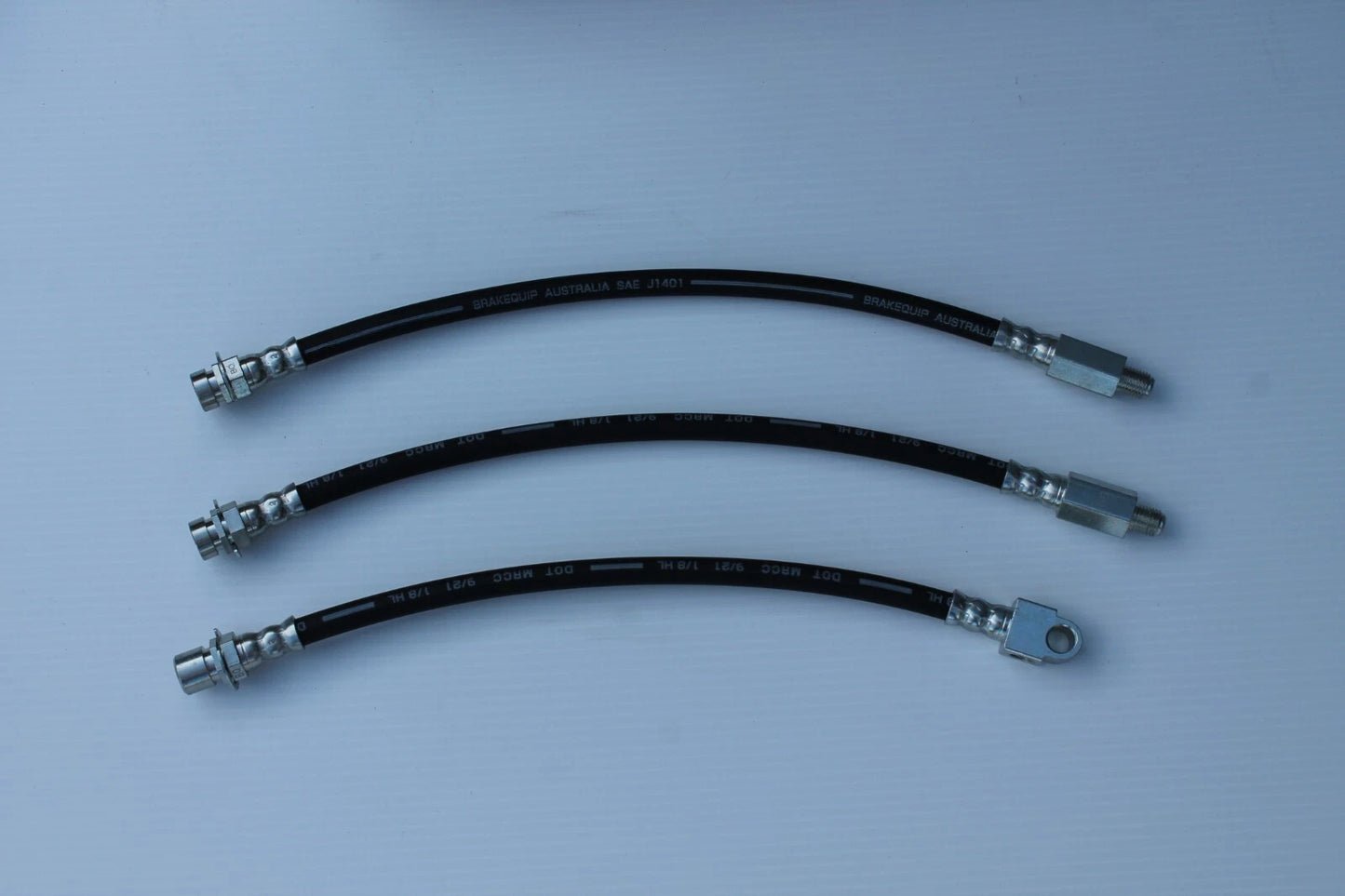 Brake Hose Set (3) for Chevy Impala, Bel Air (1/69-12/70) Drum Brakes