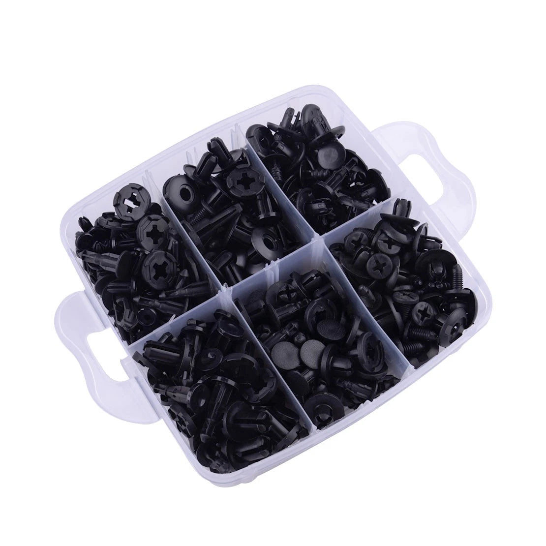 725pcs Car Trim Fastener Clips for Door Panel Bumper Retainer - Universal
