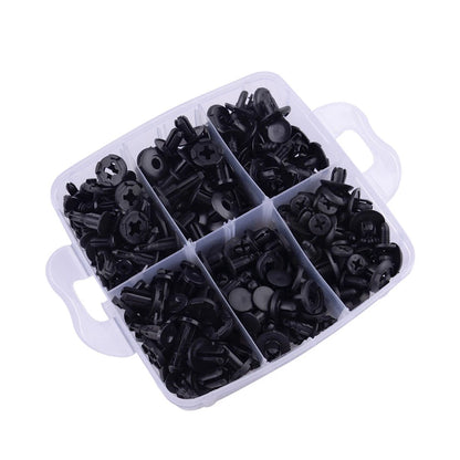 725pcs Car Trim Fastener Clips for Door Panel Bumper Retainer - Universal