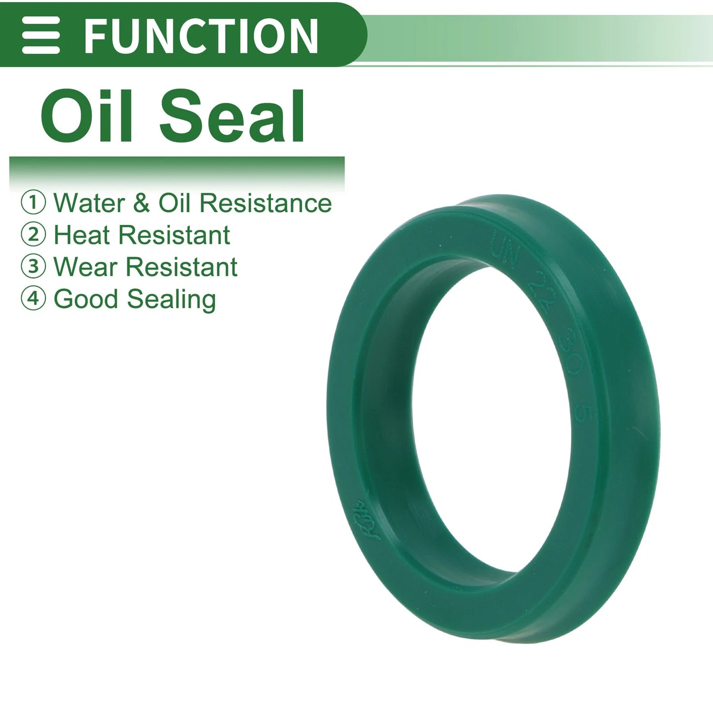 Oil Seal / 22x30x5mm / Rotary Shaft Seal TPU 5 Pcs for Universal