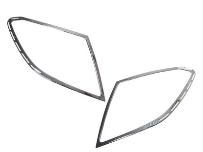 Tail Light Bezel Cover Chrome Trim for Mercedes Benz W204 (2007-2015)