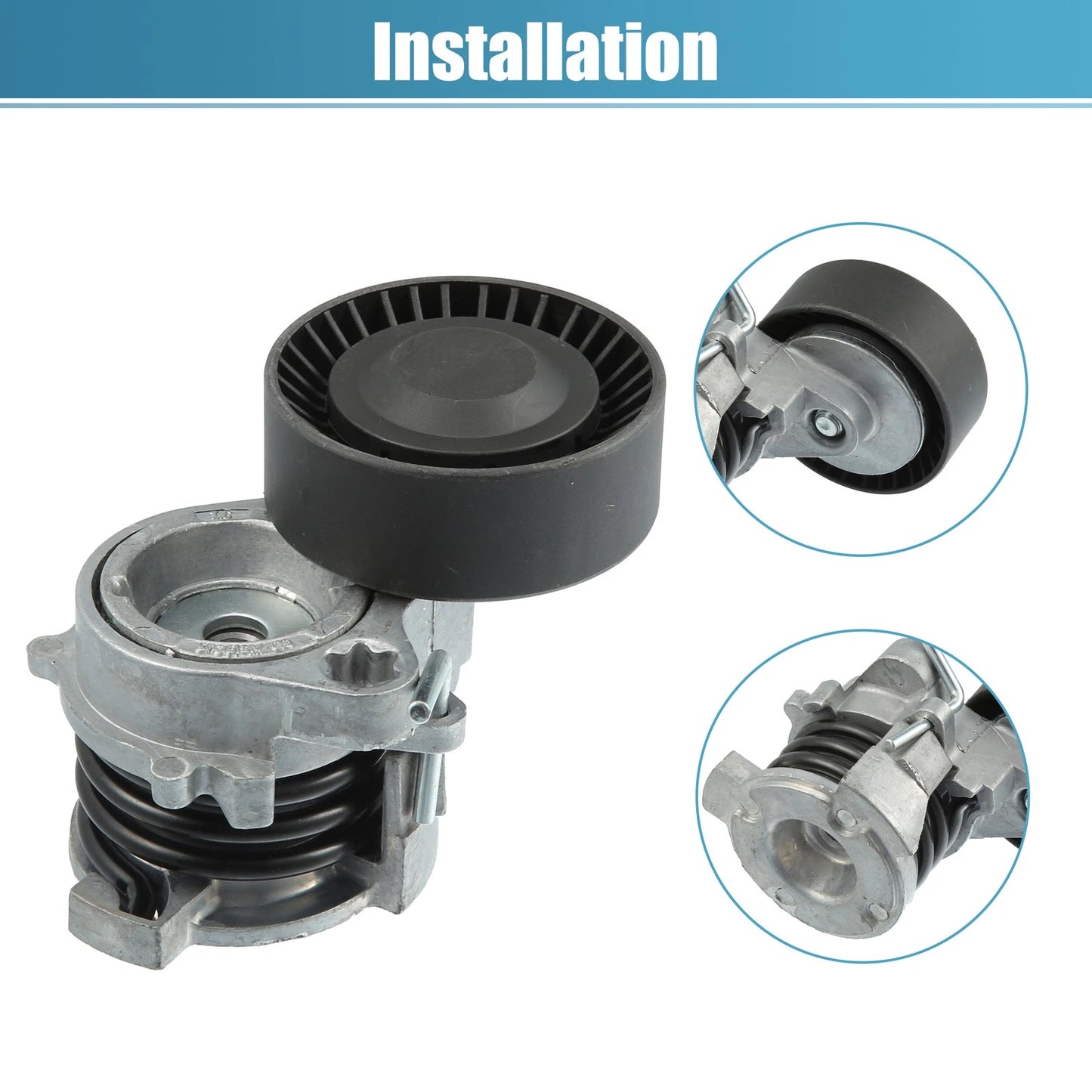 Belt Tensioner Pulley Assembly for BMW 323i, 330i (2000-2006)
