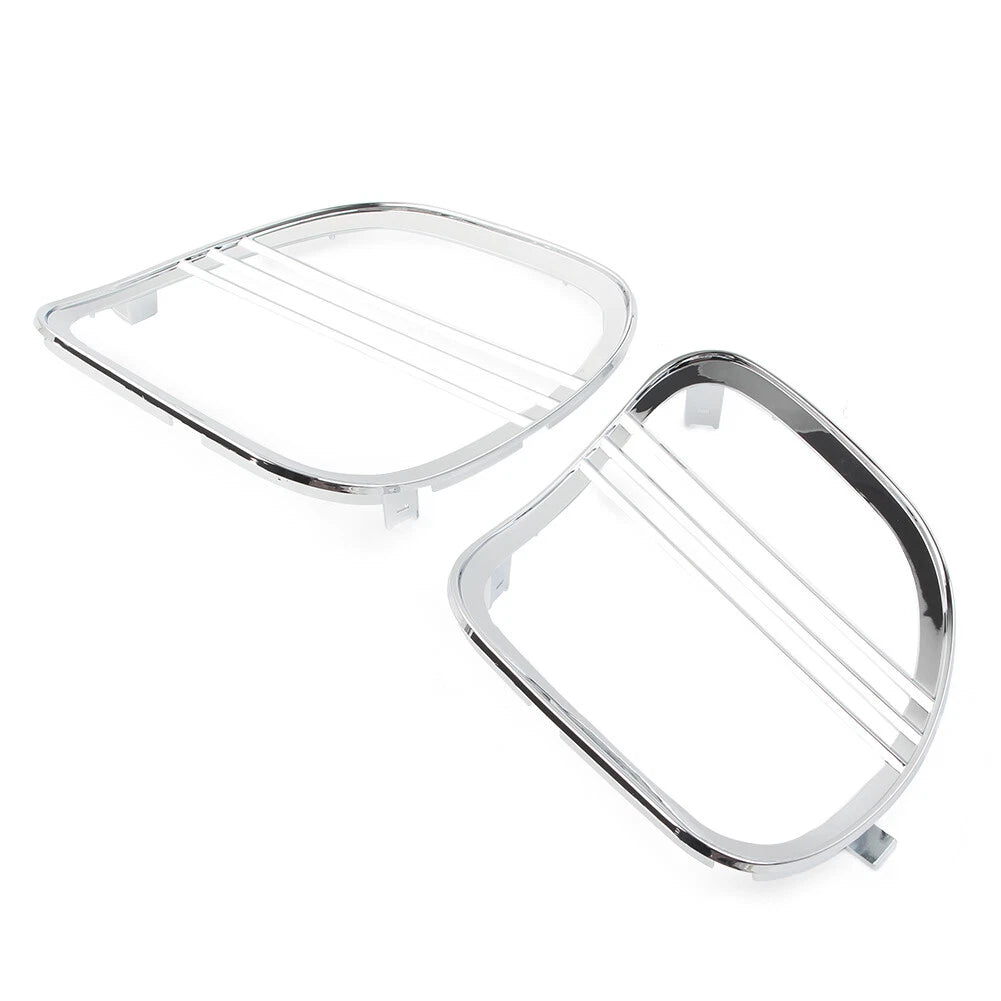 Chrome Tri-Line Speaker Grills Covers for Harley Road Glide FLTRX (2015-2021)