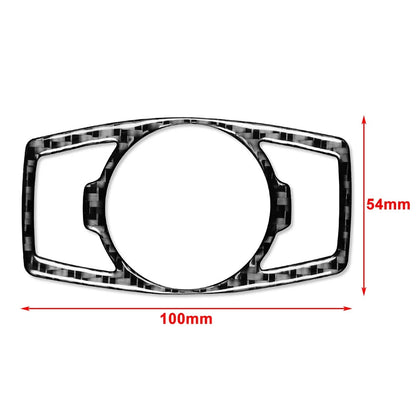 Headlight Switch Control Panel Trim for Ford Mondeo 2013-2019 Carbon Fiber