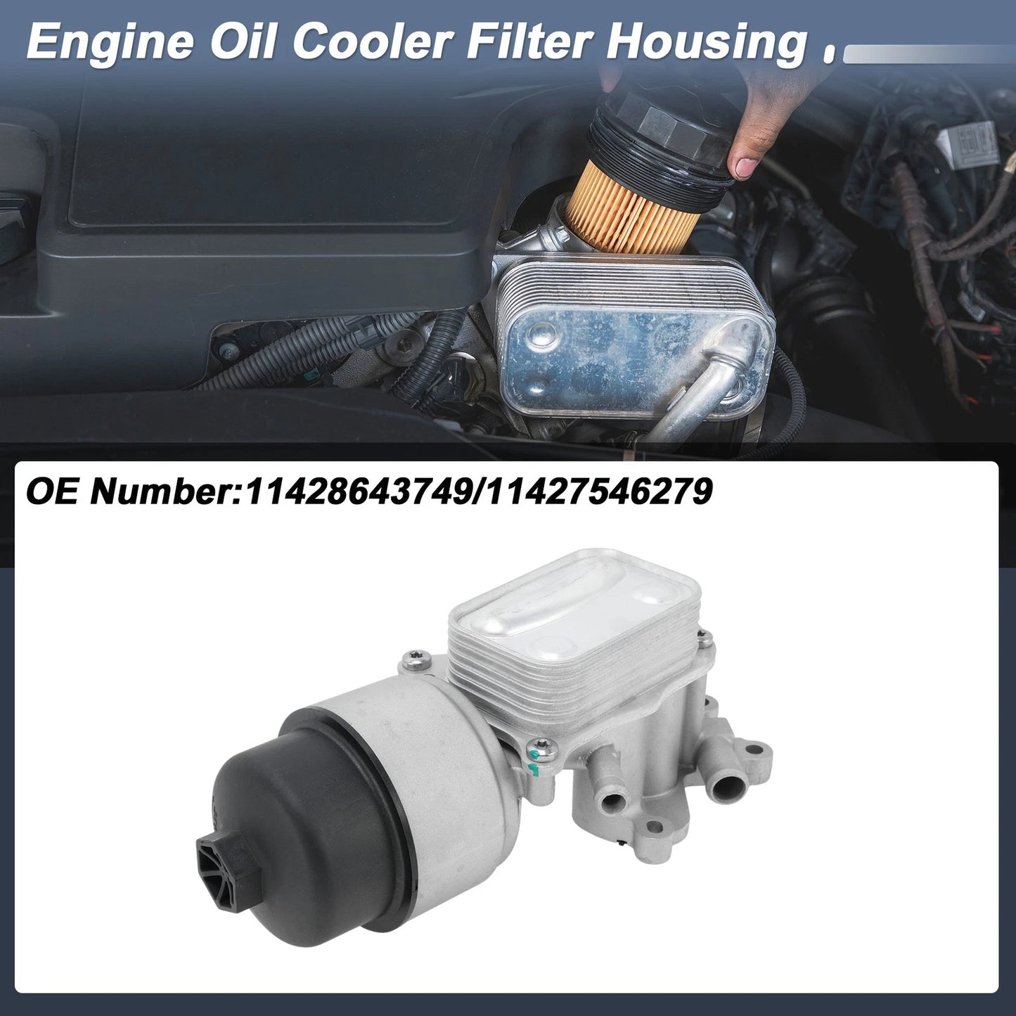 Engine Oil Filter Housing for Mini Cooper S Hatchback (R56 07-10)