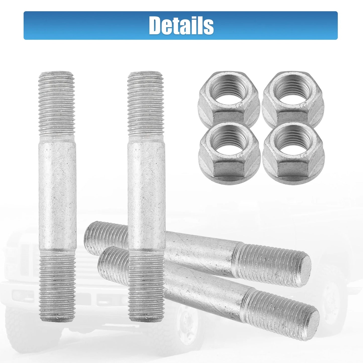 4 x Wheel Hub Mounting Hardware Kit for Ford F250 F350 F450 F550 Excursion