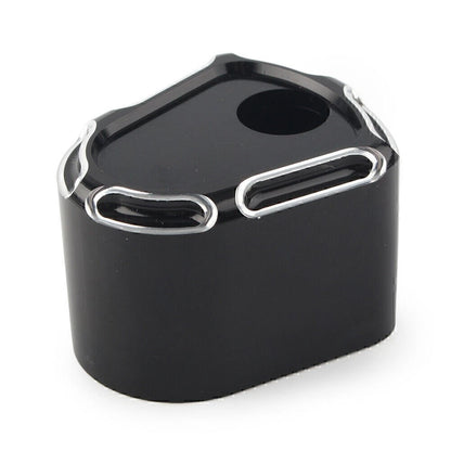 Black Cut Ignition Switch Cover for Harley Touring Street Road Glide (2007-2013)