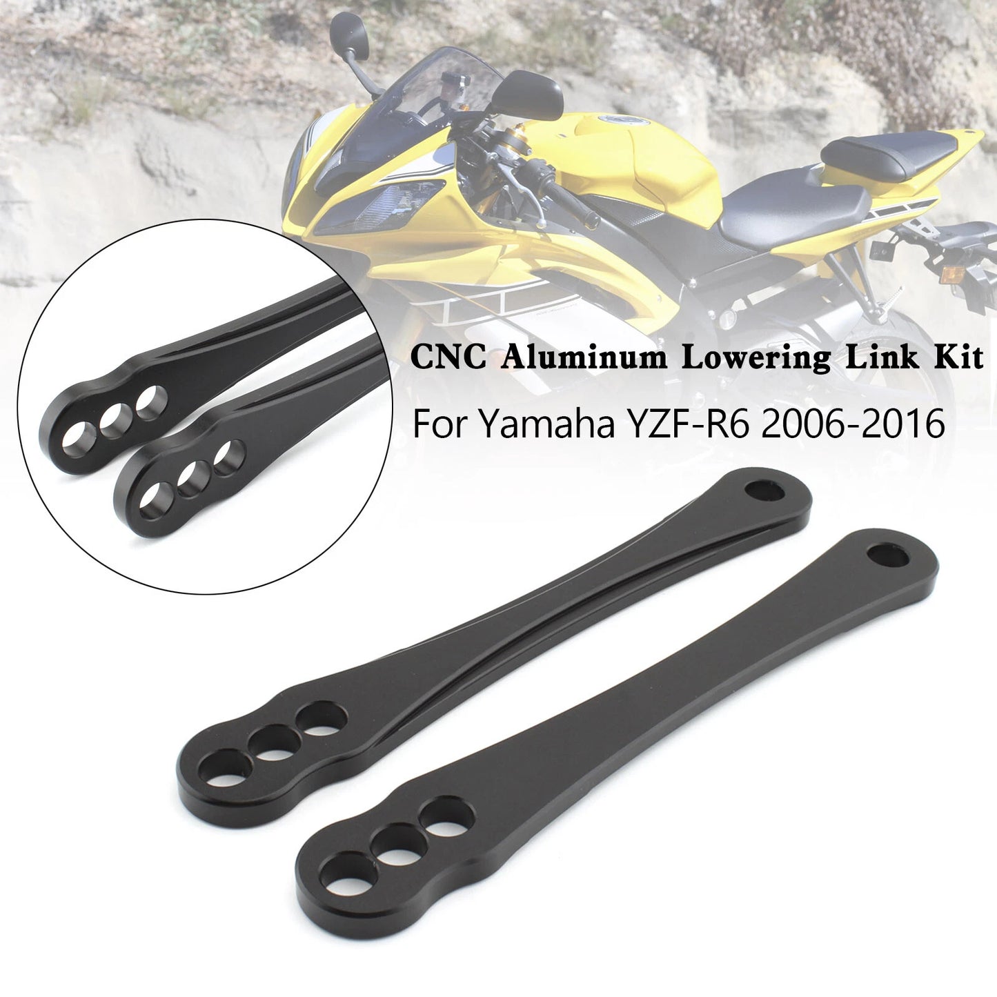 Lowering Link Kit for Yamaha YZF-R6 (2006-2016)