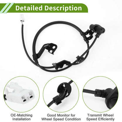 ABS Wheel Speed Sensor for Toyota BB II (2005-2010) - 1 x Front Left
