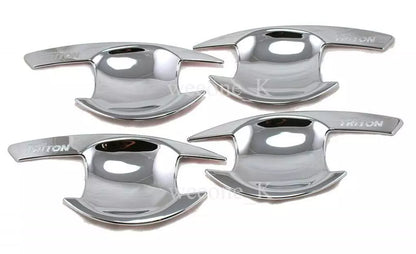 Door Handle Bowl Inserts Cover for Mitsubishi Triton L200 (2005-2014)