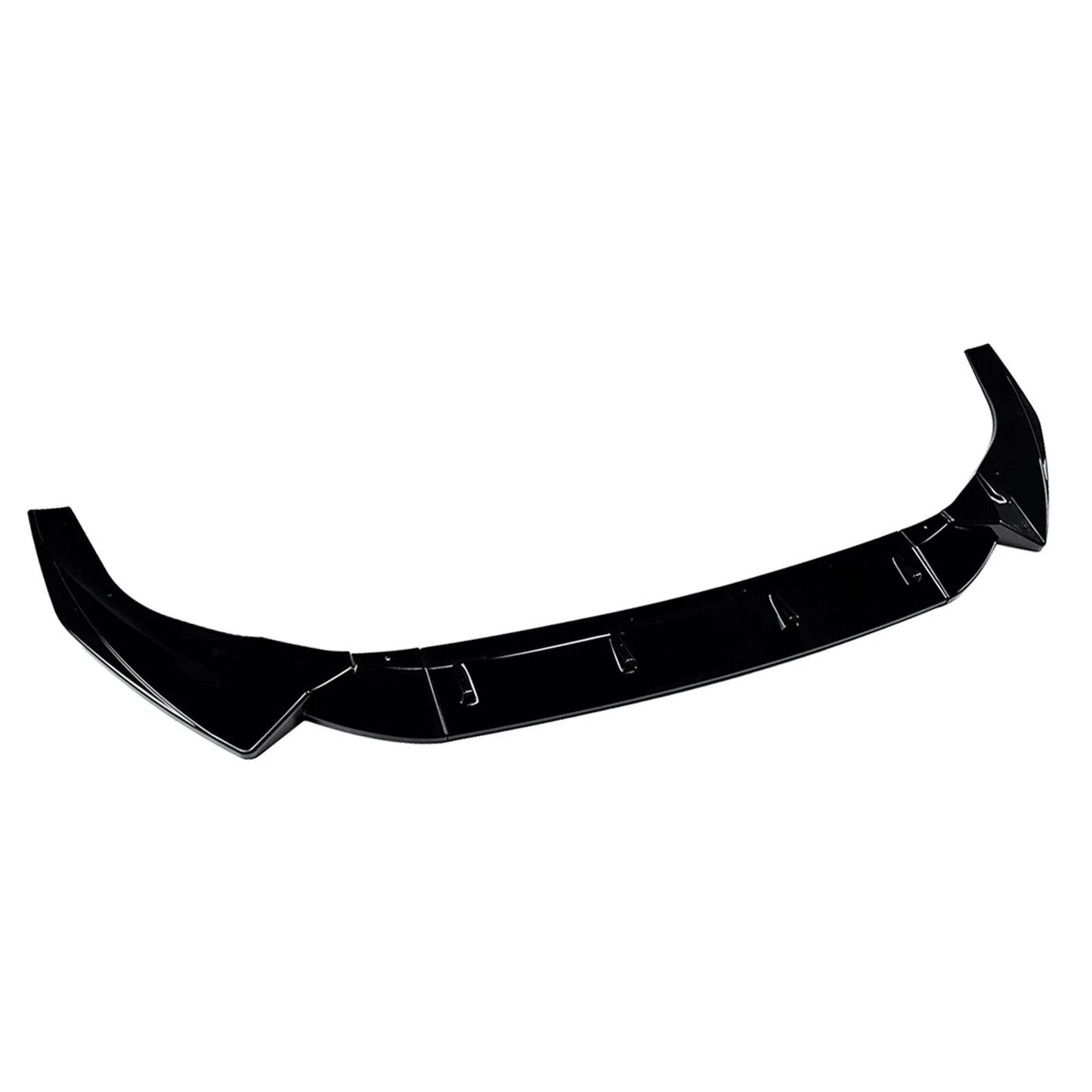 Gloss Black Front Bumper Spoiler Lip for Audi A5 Sline S5 (2021-2024)