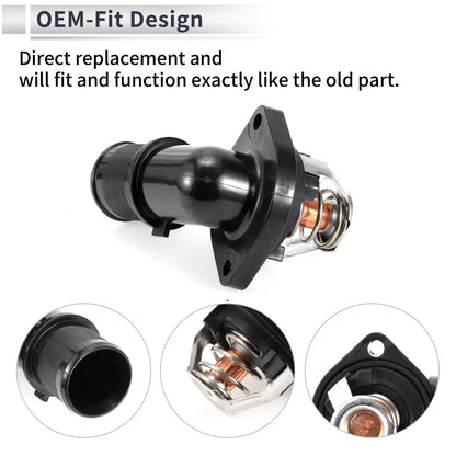 Engine Coolant Thermostat Housing for Peugeot 306 Hatchback Van (96-01)