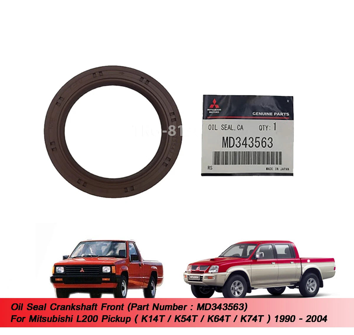 Front Oil Seal for Mitsubishi L200 Ute(1990-2004)