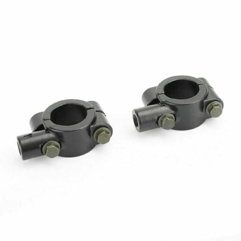 2 x 8mm Left Hand Thread Mirror Clamp for Motorcycle Trike