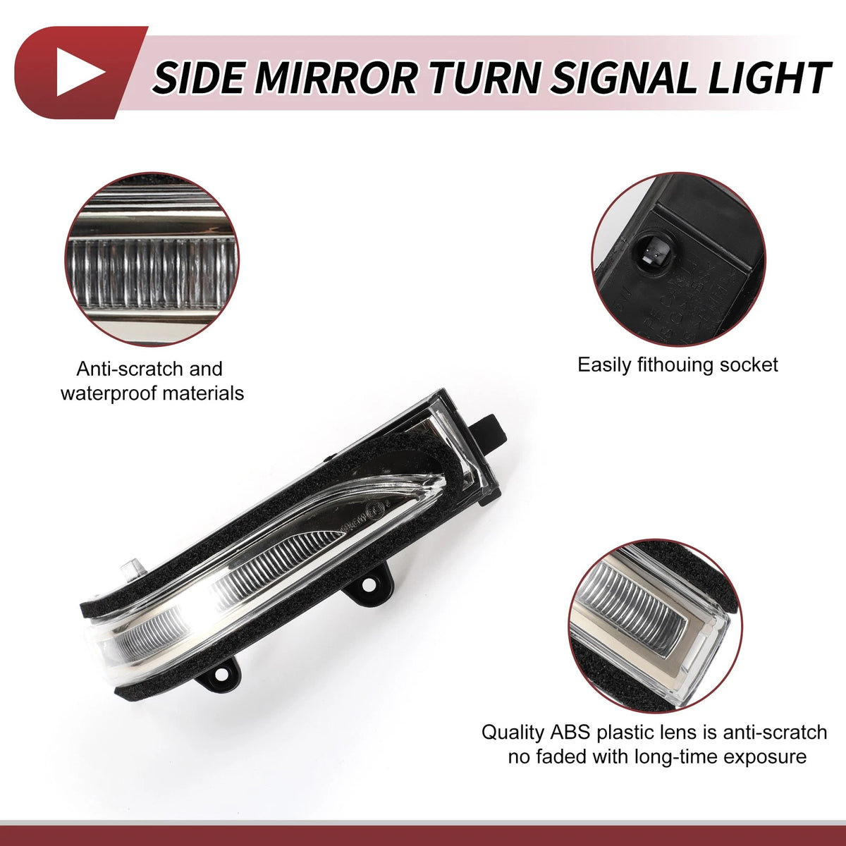 Car Mirror Turn Signal Light for Hyundai GRAND STAREX (2018 - Present)