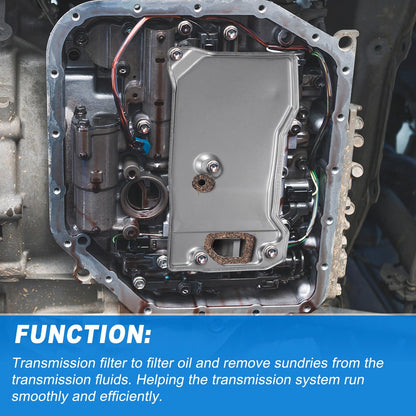 A340E/F Transmission Fluid Filter & Oil Pan for Jeep (2001)