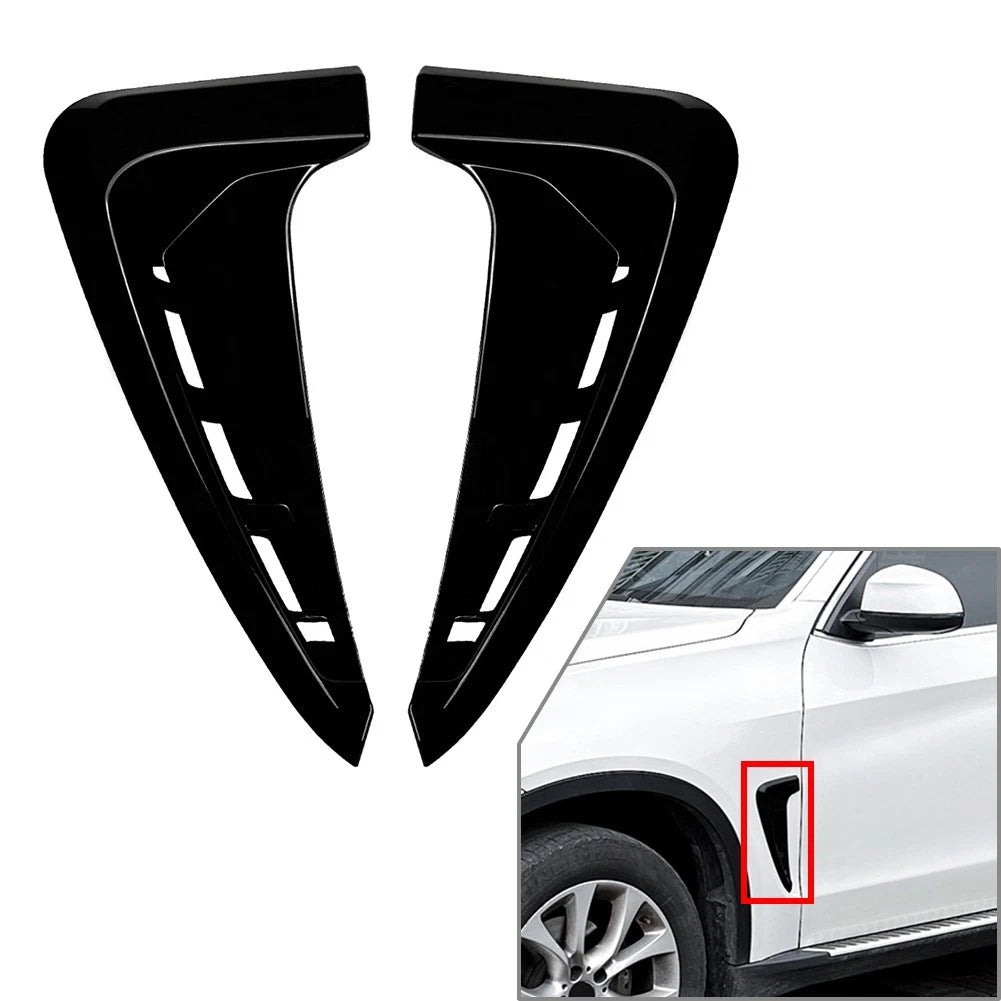 Fender Air Vent Trim Cover for BMW X5 F15 M Sport (2014-2018) Gloss Black