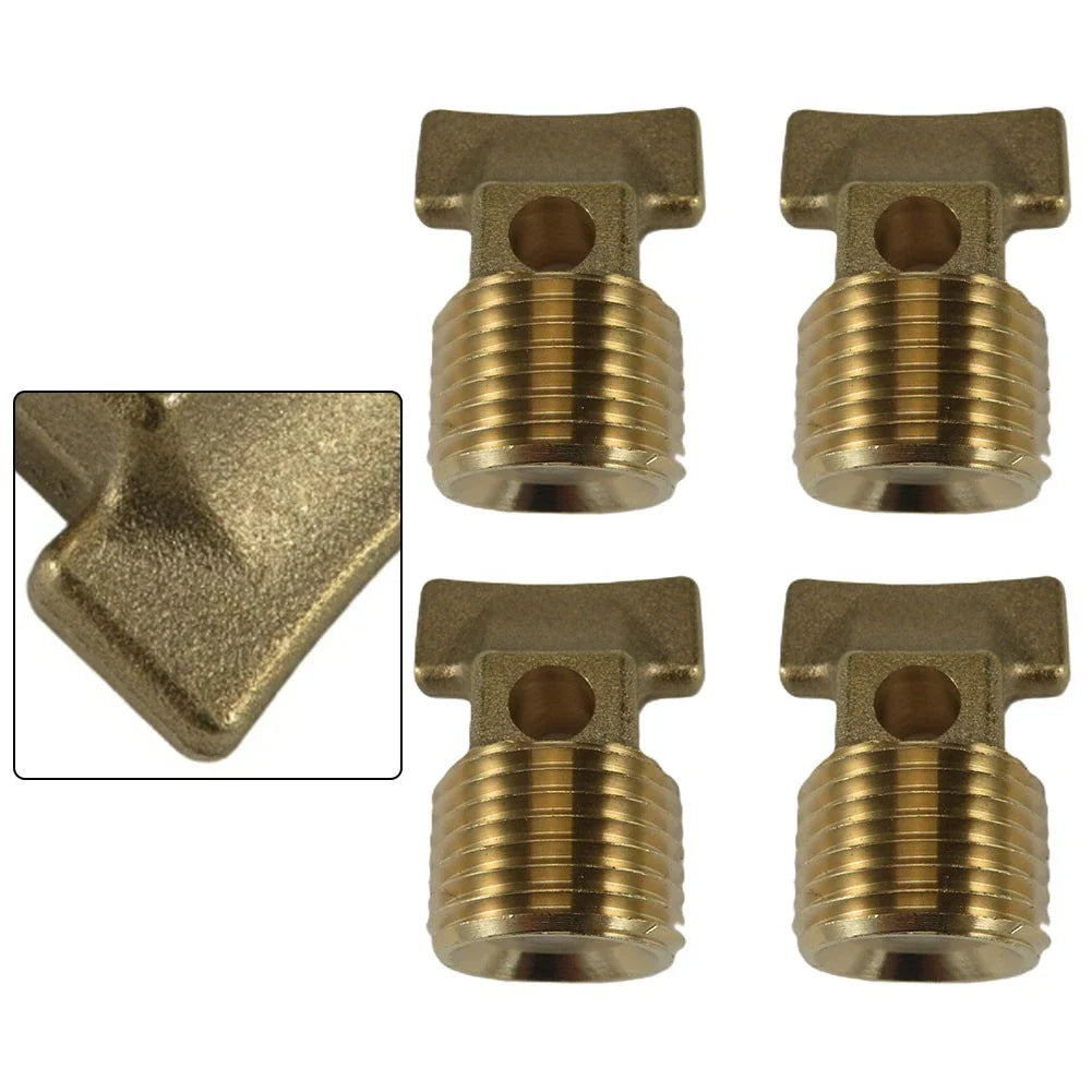 Brass 12" Boat Drain Stopper for Most Standard 12 NPT Sockets