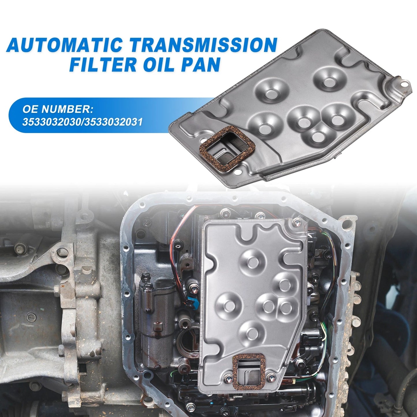 Transmission Filter & Oil Pan Gasket for Toyota (A140E A140L) (1990-1995)