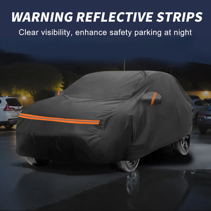 Waterproof PEVA Cotton Car Cover for Toyota C-HR 2016-2023 with Zipper